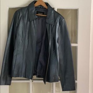 Leather jacket